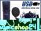 Mikrofon studyjny RH SOUND UM-900 USB +pop filtr