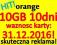 internet orange free 10GB na 10dni 30GB 50GB 100GB