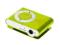 QUER Odtwarzacz MP3 z czytn.kart zielony słuchawk