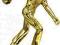 złota figurka KRĘGLE 13cm +grawerka GRATIS