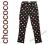 BREEZE legginsy / spodnie w GROCHY ^164^ 746 %SALE