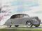 Plakat Samochód Auto Lincoln Zephyr V12 1940 rok