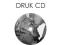Druk na płytach CD i DVD 1szt + koperta + lakier
