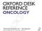 OXFORD DESK REFERENCE: ONCOLOGY Ajithkumar, Cook