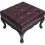 taboret  ciemny brąz nr. 2980