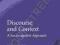 DISCOURSE AND CONTEXT: A SOCIOCOGNITIVE APPROACH