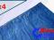 PLANDEKA 4x4 NIEBIESKA WZMACNIANA PLANDEKI PŁACHTA