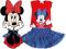 KOMPLET SPODNICA BLUZKA MINNIE MOUSE MYSZKA 94 98