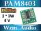 022 Wzmaczniacz audio 2*3W PAM8403 Arduino