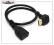 Kabel Kątowy HDMI do HDMI 1080 FULL HD GÓRNY 50cm