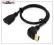 Kabel Kątowy HDMI do HDMI 1080 FULL HD DOLNY 50cm