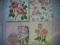 SERWETKI DECOUPAGE - ZESTAW RÓŻE