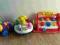 Zestaw zabawek fisher price i v - tech! !!super!!