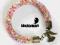 Bransoletka PREZENT charms koraliki handmade