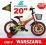 Rower 20 cali Karbon 2015 DINO RED + GRATISY !