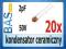 Kondensator ceramiczny 2pF _ 50V _ kpl=20szt