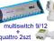 Multiswitch BLUE LINE 9/12 + 2szt quattro opticum