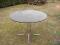 Stolik, stół  szklany, okrągły, niemal nowy