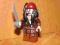 Jack Sparrow Figurka LEGO Piraci z Karaibów + broń