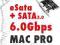 Karta e-Sata 3.0 + SATA III 6Gb/s - Mac Pro i PC