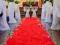 Czerwony Dywan 10 metrów ślub wykładzina chodnik!