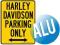 HARLEY DAVIDSON PARKING ONLY szyld tablica ALU