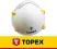 Topex Półmaska przeciwpyłowa jednorazowa FFP2, 5 s