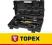 Topex Rozpieraki hydrauliczne 10 t, 330 - 455mm, z