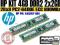 HP 4GB KIT DDR2 2x2GB 2Rx8 PC2-6400 445167-061 FVA