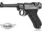 Wiatrówka-Pistolet LUGER P.08 kal.4,5mm BB ZESTAW