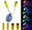 MICRO USB KABEL LED RGB 3 KOLORY