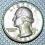 QUARTER DOLLAR 1987r