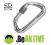 Karabinek Passion CF SG silver Climbing Technology