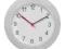 IKEA RUSCH ZEGAR ŚCIENNY BIAŁY 25 cm super