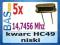 Kwarc niski 14,7456 MHZ HC49 _ 5 sztuk