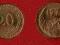 ALGIERIA 1972 20 CENTIMES FAO