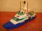 LEGO statek łódź straż przybrzeżna