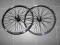 kpl BMX 20'' 14mm 48 szprych CZARNE 2gwinty 30+35