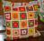Poduszka, granny square kwadraty; kolorowa bajka!