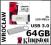 Kingston Metalowy DTSE9G2 64GB USB 3.0 do 100 MBs