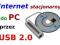 KARTA SIECIOWA LAN ETHERNET USB 2.0 WINDOWS, iOS