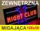 NIGHT CLUB Reklama, tablica LED zewn. miga+ PILOT