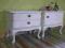 SZAFKI NOCNE SHABBY CHIC LUDWIK BIAŁE 2 SZTUKI