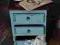 Turkusowa szafka, szafeczka nocna - redesign