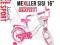 ROWER DLA DZIEWCZYNKI MEXLLER SISI 16 PINK+GRATIS