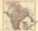 BRYTYJSKA MAPA INDII z 1880 roku reprint