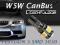 W5W T10 POSTOJÓWKA CANBUS LED 5SMD 5050 7000K CW57