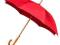 Automatyczny parasol z rączką czerwony duży HIT