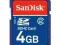 KARTA PAMIĘCI SANDISK SDHC CARD 4GB KIELCE ALLPLAY