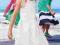 WIZYTOWA Sukienka BALOWA 140cm ŚWIĘTA WESELE CUDO
